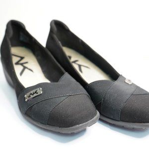 Anne Klein Women's Oalise Ballet Flat Black Women's Size 7